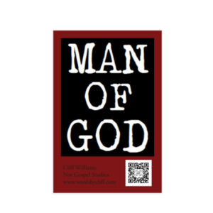 Man Of God Sticker