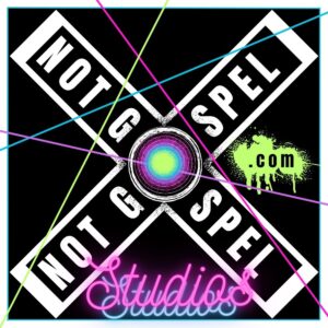 Sticker 'X' Not Gospel Studio Logo