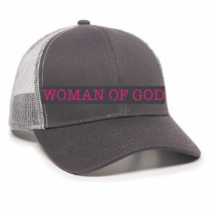 Woman Of God in Grey And White